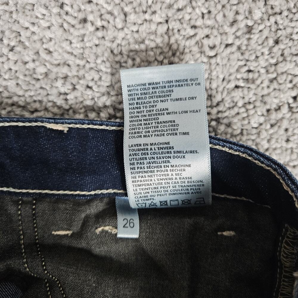 L' Agence Jeans Womens 26 Blue Margot High Rise Skinny Normcore Minimalist - Picture 5 of 10